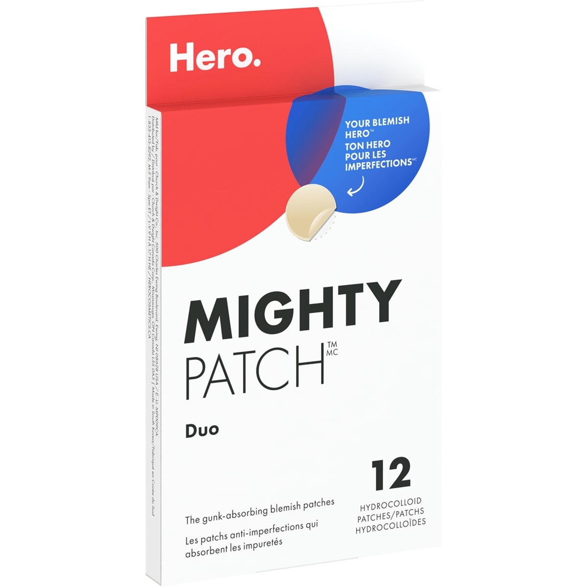 Hero Mighty Patch Duo, 12 count