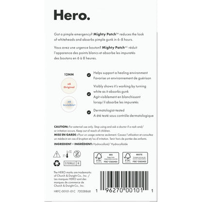 Hero Mighty Patch Duo, 12 count