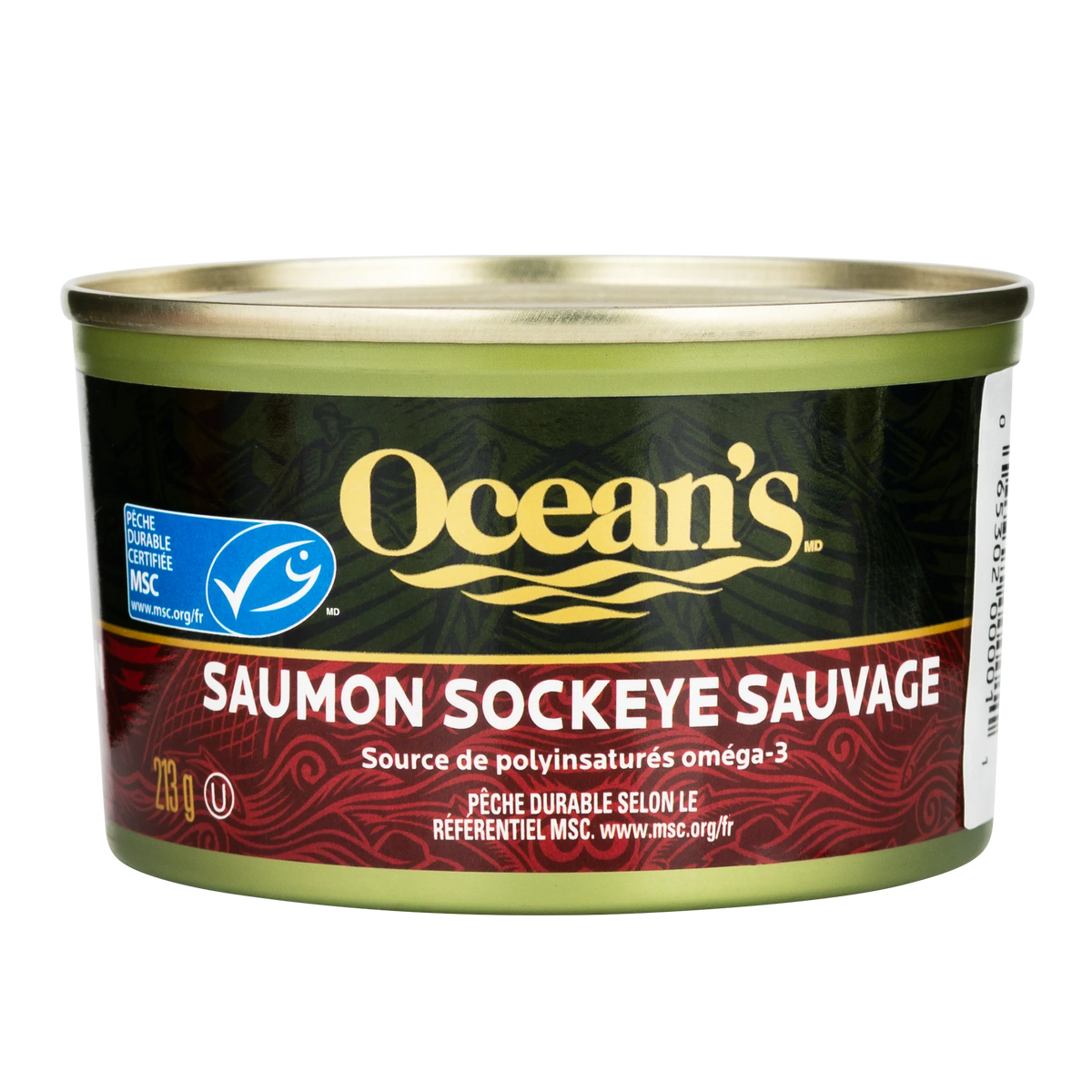Ocean's Wild Sockeye Salmon, 4 × 213 g