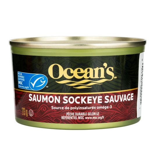 Ocean's Wild Sockeye Salmon, 4 × 213 g