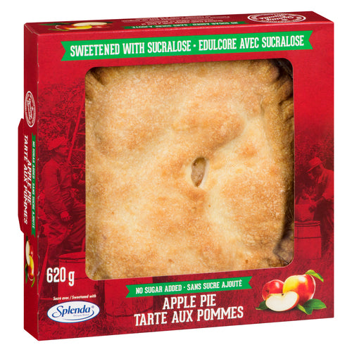 Apple Valley No Sugar Added 8 Inch Frozen Apple Pie, 620 g