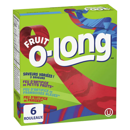 Fruit By The Foot Variety Pack Fruit Flavoured Snacks, 6 Rolls, 128 g