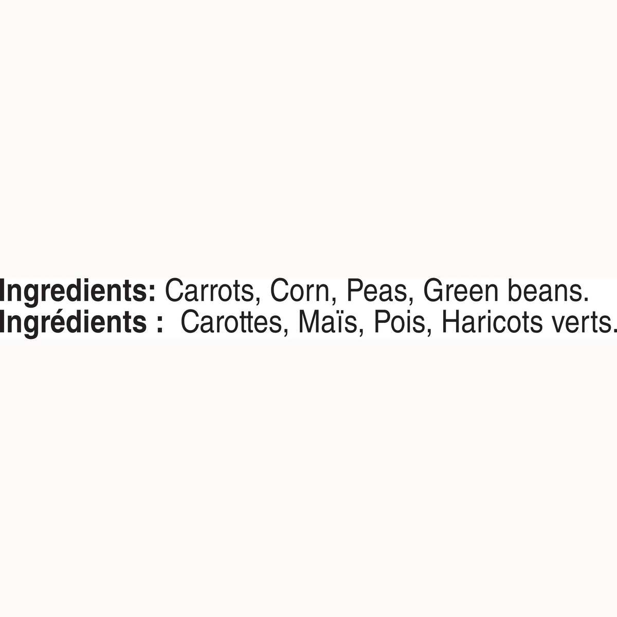 Green Giant Frozen Mixed Vegetables, 750 g