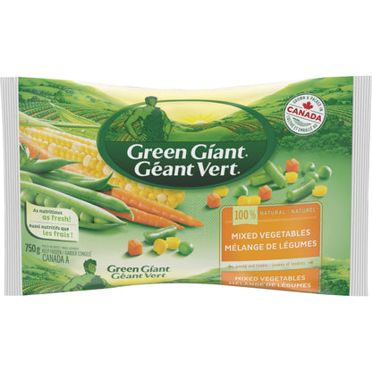 Green Giant Frozen Mixed Vegetables, 750 g