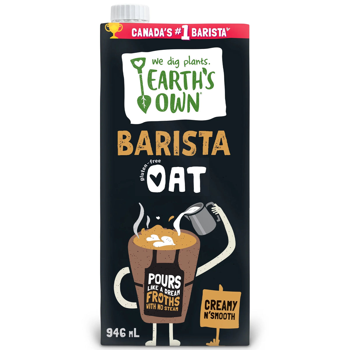 Earth's Own Oat Barista, 946 mL