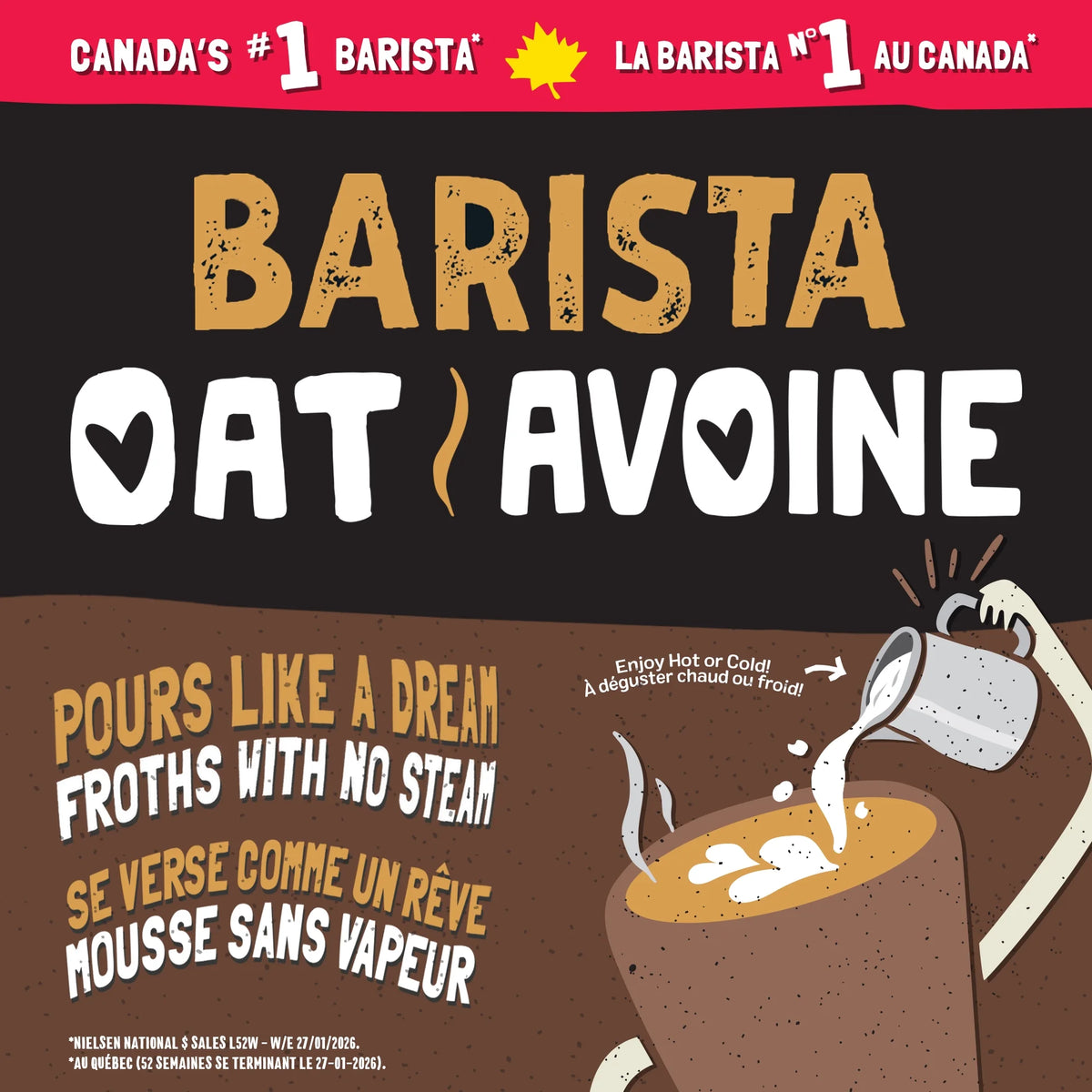 Earth's Own Oat Barista, 946 mL