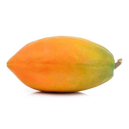 Papaya, Jumbo, Sold in singles, 0.92–1.22 kg