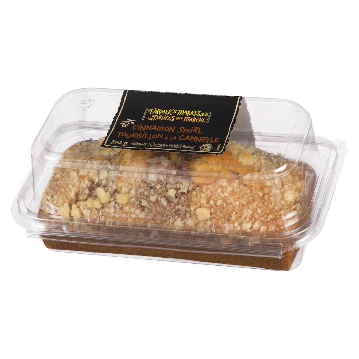 Farmer's Market Loaf Cake, Cinnamon Swirl, 390 g