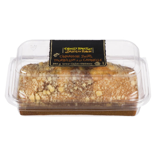 Farmer's Market Loaf Cake, Cinnamon Swirl, 390 g