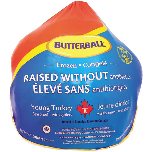 Butterball Frozen Turkey, 5–7 kg