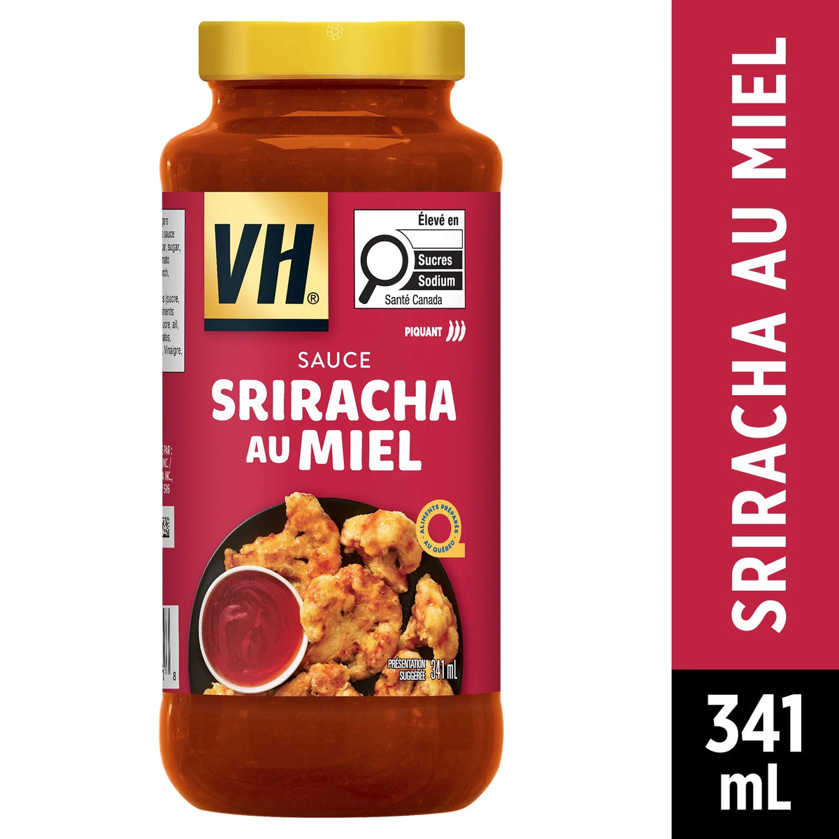 VH Honey Sriracha Sauce, 341 mL