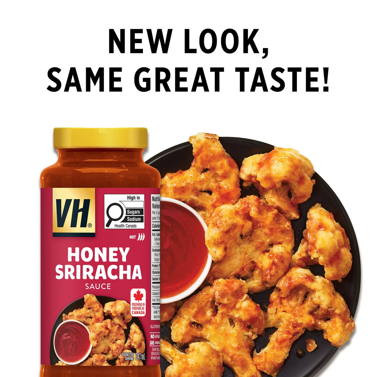 VH Honey Sriracha Sauce, 341 mL