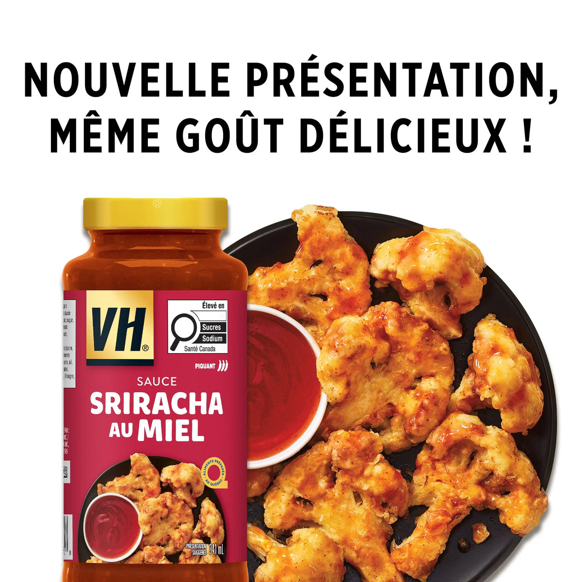 VH Honey Sriracha Sauce, 341 mL