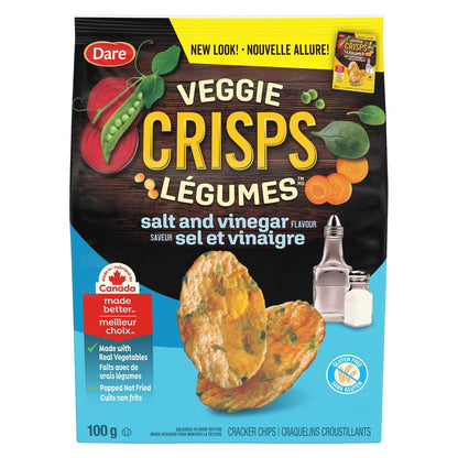 Dare Veggie Salt N Vinegar, 100 g