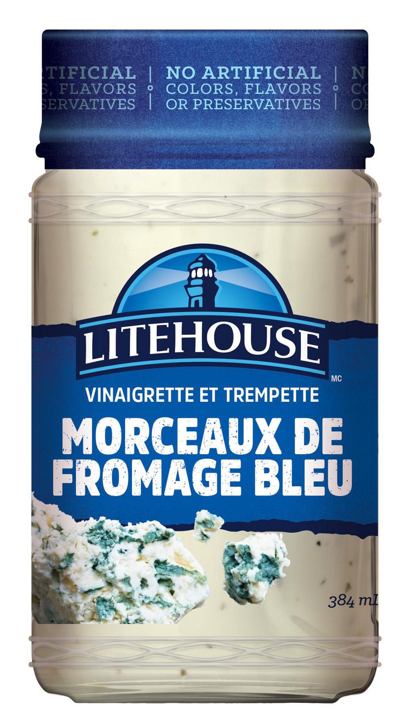 Litehouse Chunky Blue Cheese Dressing & Dip, 384 mL