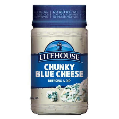 Litehouse Chunky Blue Cheese Dressing & Dip, 384 mL