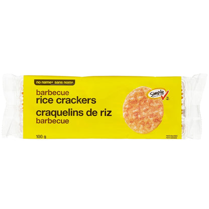NO NAME Rice Crackers, BBQ, 100 g