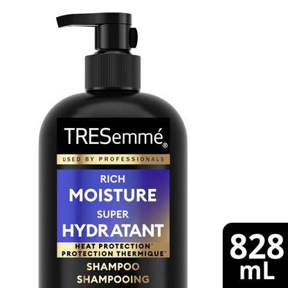 TRESemmé Rich Moisture+ Hyaluronic Plex Hydrating Shampoo, 828 mL