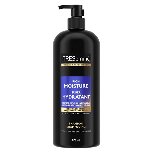 TRESemmé Rich Moisture+ Hyaluronic Plex Hydrating Shampoo, 828 mL