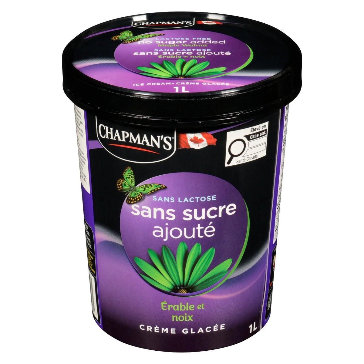 Chapman's No Sugar Added Maple Walnut Ice Cream, 1 L