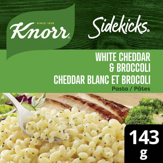 Knorr Sidekicks White Cheddar & Broccoli Pasta Side Dish, 143 g