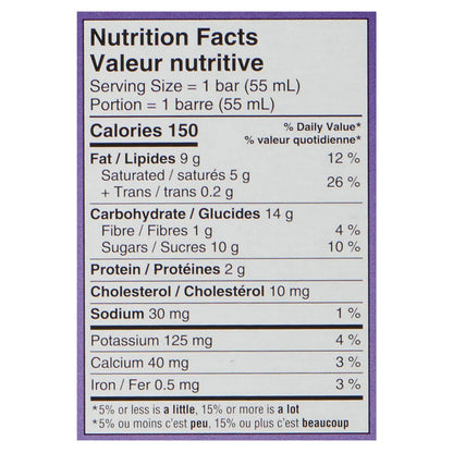Chapman's Canadian Collection Vanilla Ice Cream Bars with Almonds & Milk Chocolate, 8 × 55 mL