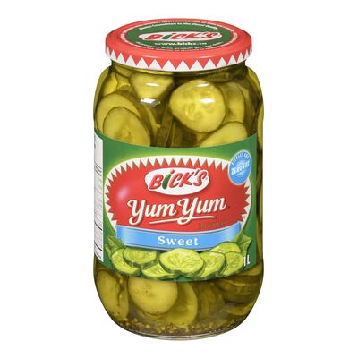 Bick’s Sweet Pickles, Yum Yum, 1 L