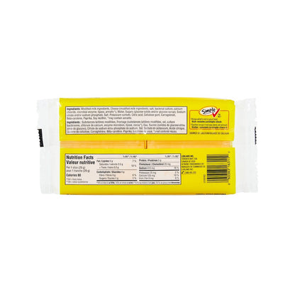 No Name Cheddar Flavour Processed Cheese Product, Thick Slices, 400 g