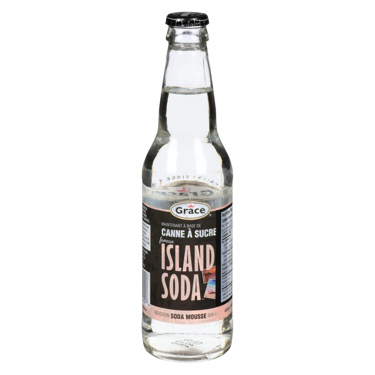 Grace Island Cream Soda, 355 mL Bottle