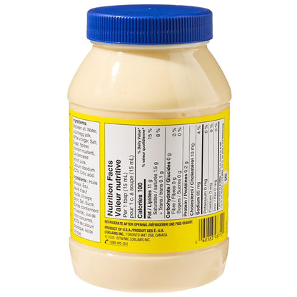 No Name Mayonnaise 890 mL