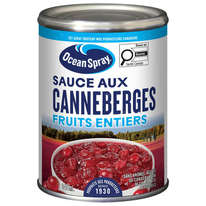 Ocean Spray Whole Berry Cranberry Sauce, 348 mL