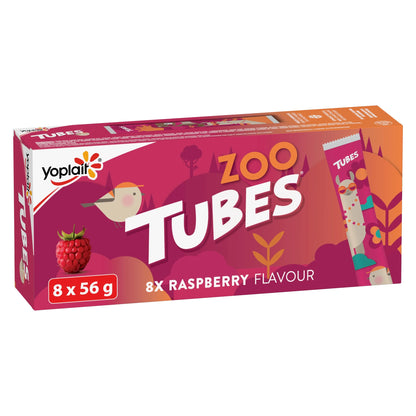 Yoplait 1% Yogurt Tubes, Raspberry, 8 × 56 g