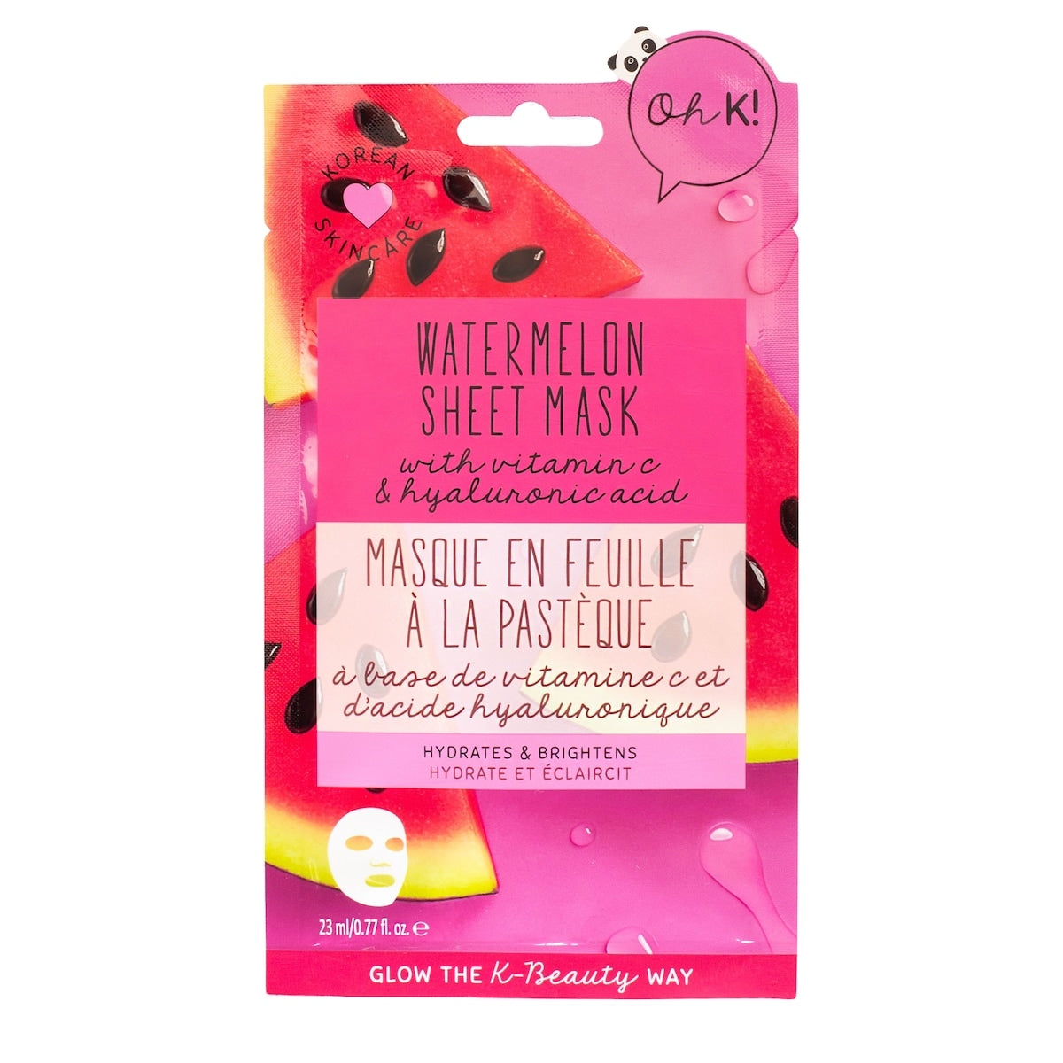 Oh K! Watermelon Sheet Mask, 23 mL