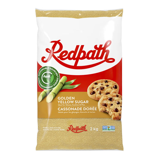 Redpath Golden Yellow Sugar, 2 kg