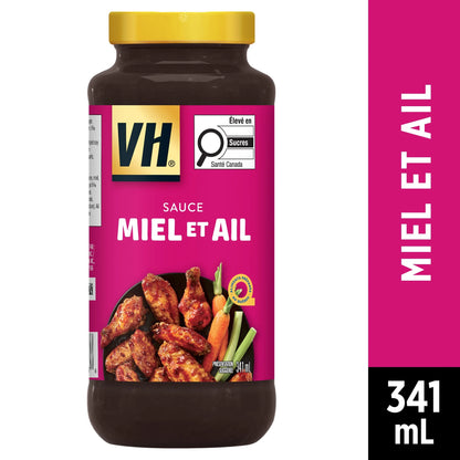 VH Honey Garlic Marinade Cooking Sauce, 341 mL