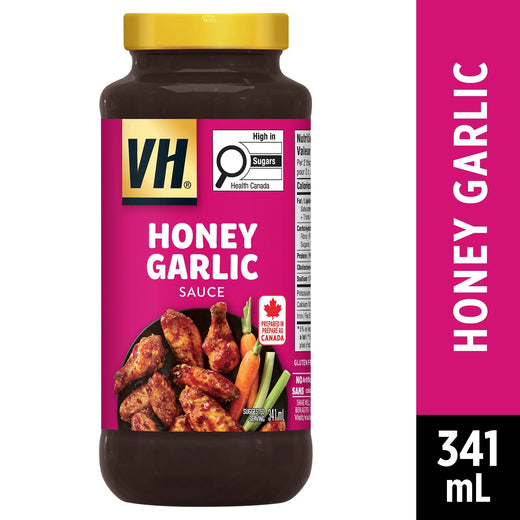 VH Honey Garlic Marinade Cooking Sauce, 341 mL