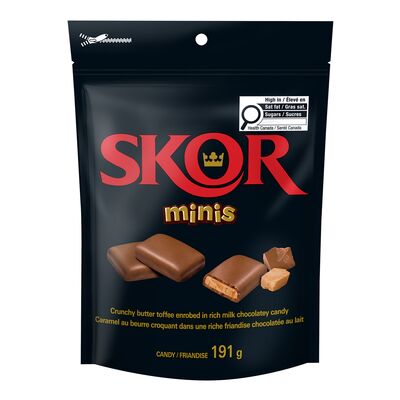Hershey's Butter Toffee Crunch Coated in Milk Chocolate, Skor, 191 g