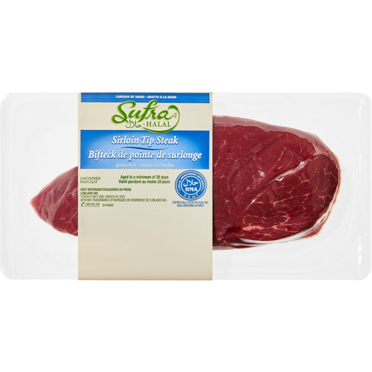 Sufra Sirloin Tip Steak, 0.331 kg average weight