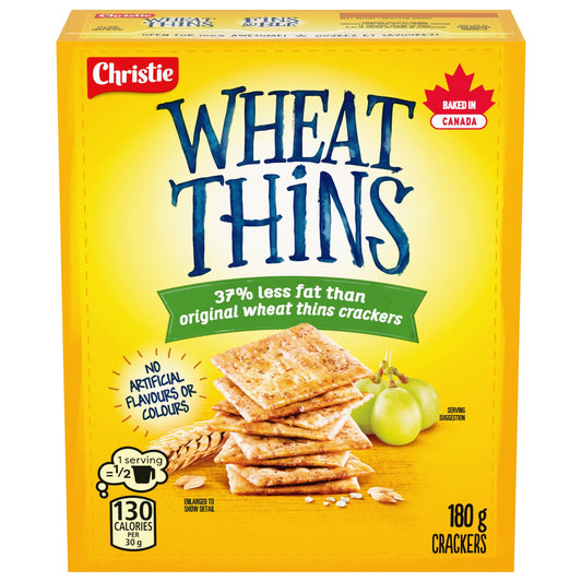 Wheat Thins 37% Less Fat Crackers 180g