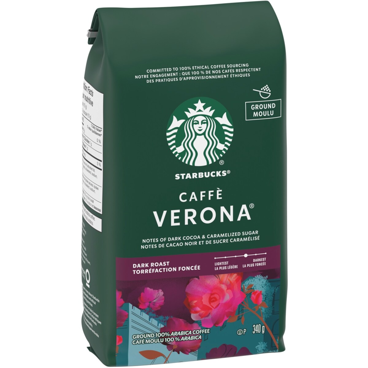 Starbucks Caffè Verona Ground Coffee 340 g