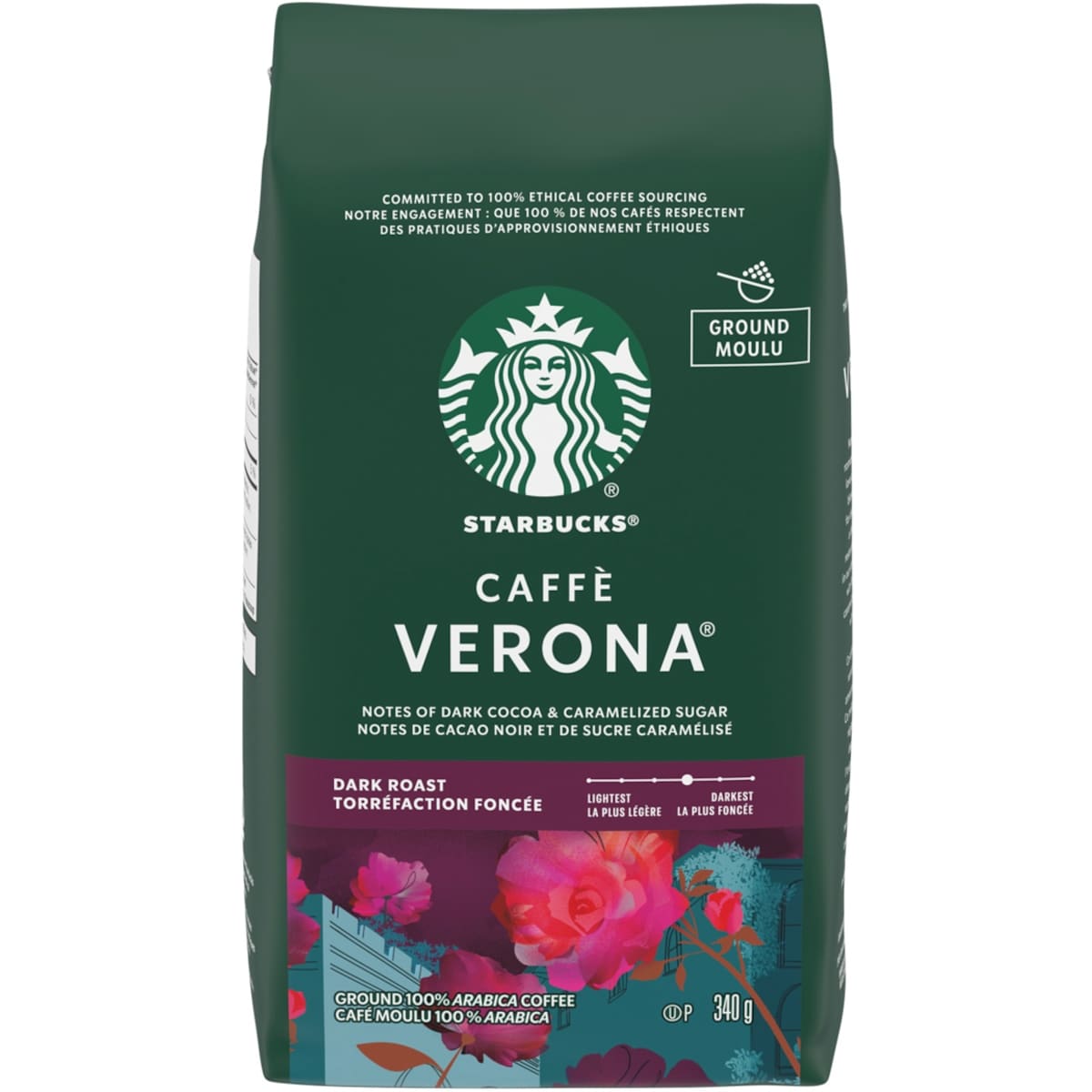 Starbucks Caffè Verona Ground Coffee 340 g