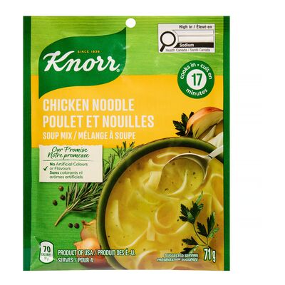 Knorr Chicken Noodle Soup Mix, 1 count