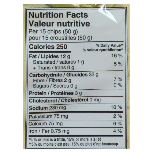 Old Dutch Restaurante Gluten-Free Original Sea Salt Tortilla Chips, 275 g