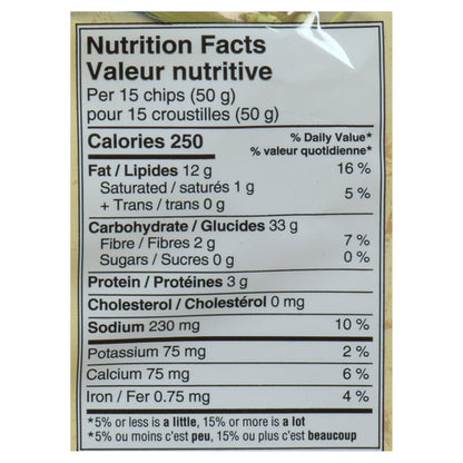 Old Dutch Restaurante Gluten-Free Original Sea Salt Tortilla Chips, 275 g