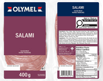 Olymel Salami, Sliced Olymel Salami 400g