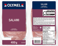Olymel Salami, Sliced Olymel Salami 400g
