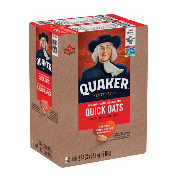 Quaker Quick Oats, 5.16 kg