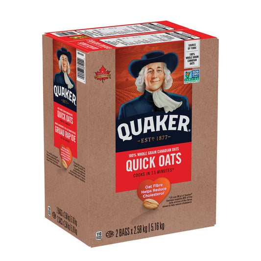 Quaker Quick Oats, 5.16 kg