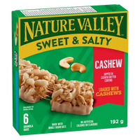 Nature Valley Sweet Salty Cashew Bar 192g