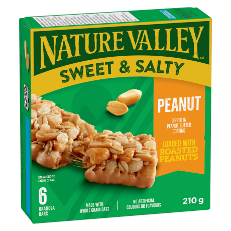 Nature Valley Sweet & Salty Granola Bars, Peanut 210g